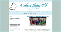 Desktop Screenshot of markhamskatingclub.com